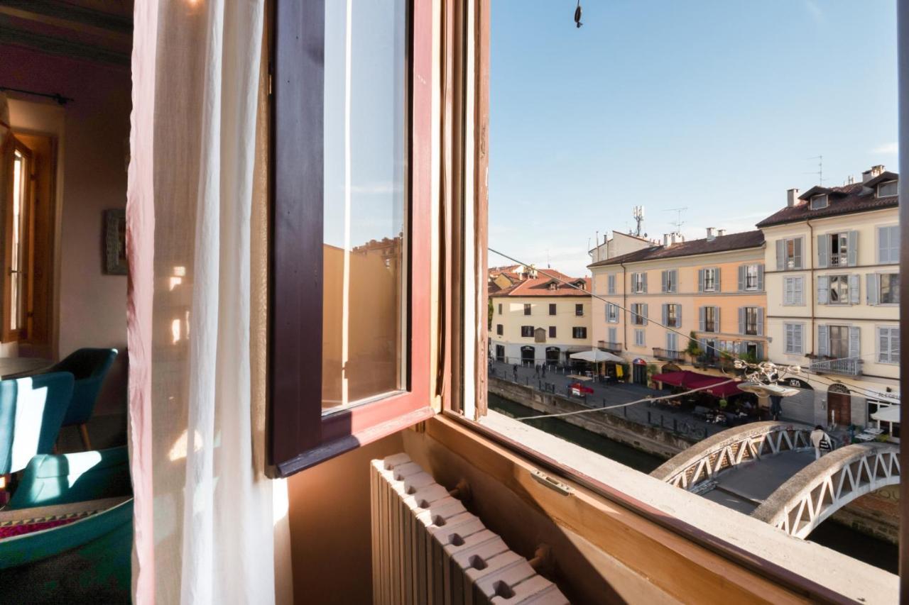 Easylife - Splendido Appartamento Con Vista Sul Naviglio Grande ميلان المظهر الخارجي الصورة