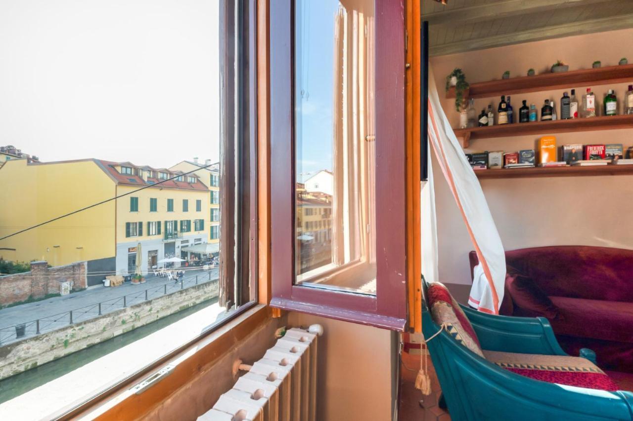 Easylife - Splendido Appartamento Con Vista Sul Naviglio Grande ميلان المظهر الخارجي الصورة